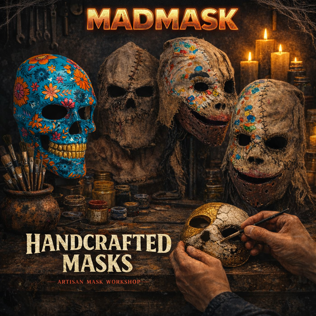 Madmask — маски в стиле fantasy, horror, sci‑fi и cyberpunk